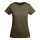 T-shirt personalizzabile donna cotone organico collo rotondo rib