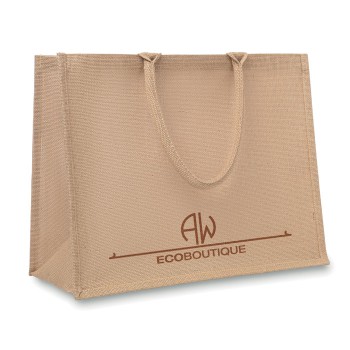 Borse shopper juta personalizzate con logo - BRICK LANE - Shopper in juta