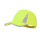 Cappellino personalizzabile 5 pannelli in poliestere giallo/arancione