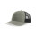 Cappellino trucker personalizzabile Atlantis in poliestere twill riciclato