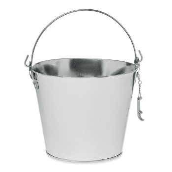 BUCKY - Secchiello da birra in metallo 4L