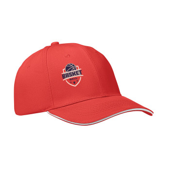 Cappellino baseball personalizzato con logo - BUFFALO - Cappellino 6 pannelli 260 gr