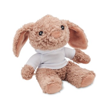 BUNNY - Peluche coniglietto con felpa