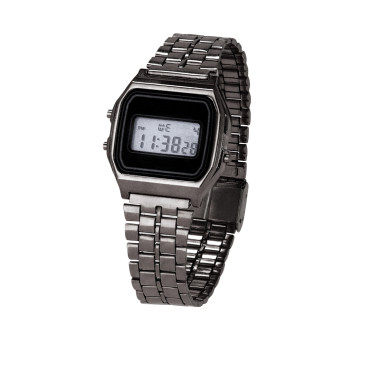 Orologio digitale personalizzabile con display LED retroilluminato e funzioni integrate