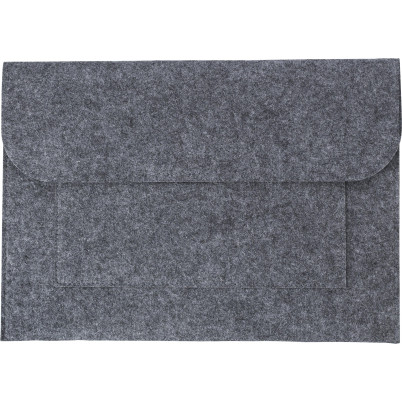 Busta portadocumenti Riley | Feltro riciclato | Chiusura velcro