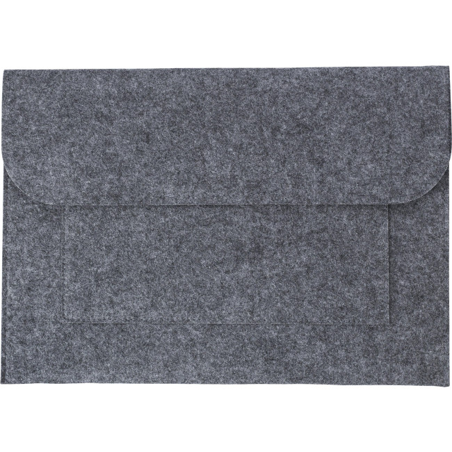 Borse personalizzate con logo - Busta portadocumenti Riley | Feltro riciclato | Chiusura velcro