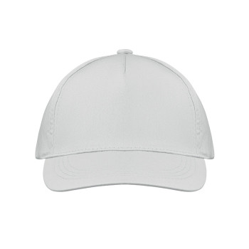 Cappellino baseball personalizzato con logo - BUZZ - Cappellino 5 pannelli 160 gr
