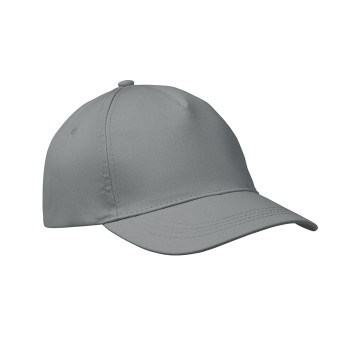 Cappellino baseball personalizzato con logo - BUZZ - Cappellino 5 pannelli 160 gr
