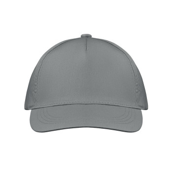 Cappellino baseball personalizzato con logo - BUZZ - Cappellino 5 pannelli 160 gr