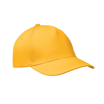 Cappellino baseball personalizzato con logo - BUZZ - Cappellino 5 pannelli 160 gr