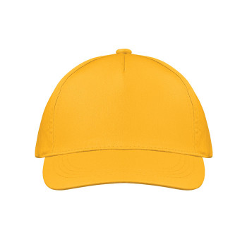 Cappellino baseball personalizzato con logo - BUZZ - Cappellino 5 pannelli 160 gr