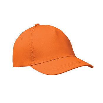Cappellino baseball personalizzato con logo - BUZZ - Cappellino 5 pannelli 160 gr