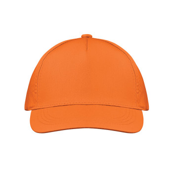 Cappellino baseball personalizzato con logo - BUZZ - Cappellino 5 pannelli 160 gr