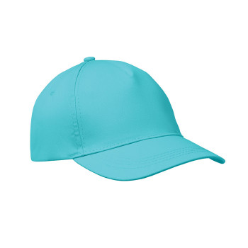 Cappellino baseball personalizzato con logo - BUZZ - Cappellino 5 pannelli 160 gr