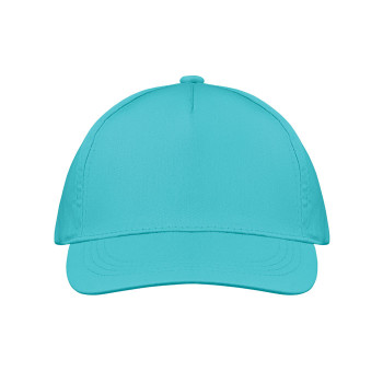 Cappellino baseball personalizzato con logo - BUZZ - Cappellino 5 pannelli 160 gr