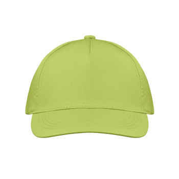 Cappellino baseball personalizzato con logo - BUZZ - Cappellino 5 pannelli 160 gr
