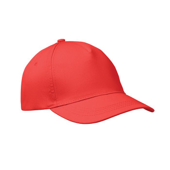 Cappellino baseball personalizzato con logo - BUZZ - Cappellino 5 pannelli 160 gr