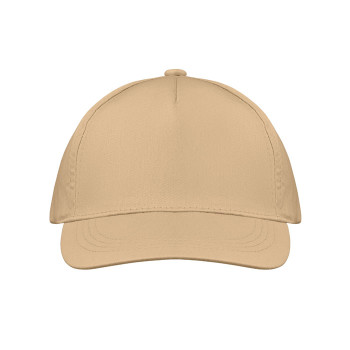 Cappellino baseball personalizzato con logo - BUZZ - Cappellino 5 pannelli 160 gr