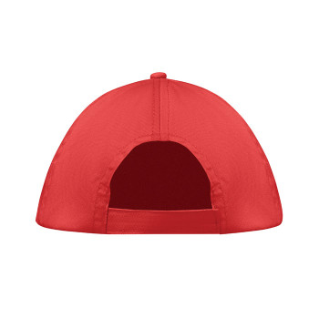 Cappellino baseball personalizzato con logo - BUZZ - Cappellino 5 pannelli 160 gr