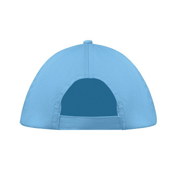 Cappellino baseball personalizzato con logo - BUZZ - Cappellino 5 pannelli 160 gr