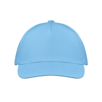Cappellino baseball personalizzato con logo - BUZZ - Cappellino 5 pannelli 160 gr