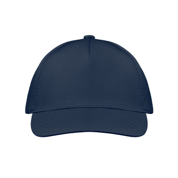 Cappellino baseball personalizzato con logo - BUZZ - Cappellino 5 pannelli 160 gr
