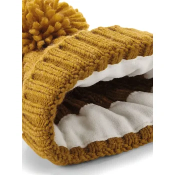 Cable Knit Melange Beanie