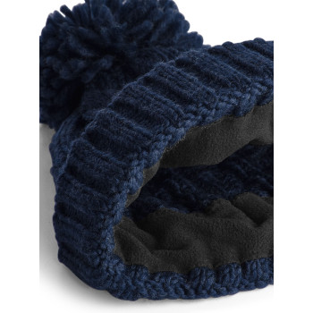 Cable Knit Melange Beanie