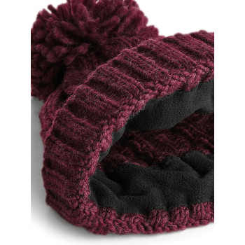 Cable Knit Melange Beanie