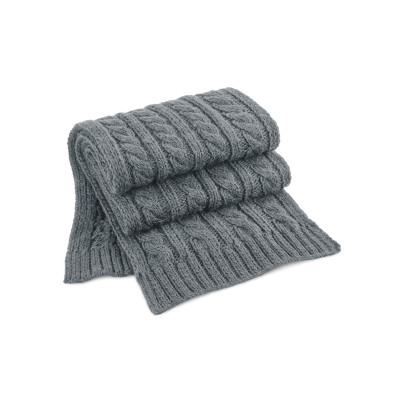 Cable Knit Melange Scarf100%A
