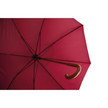 Ombrelli da passeggio personalizzati con logo - CALA - Ombrello con manico in legno