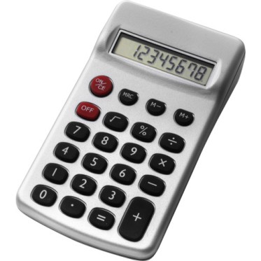 Calcolatrice 8 cifre in ABS Tulia