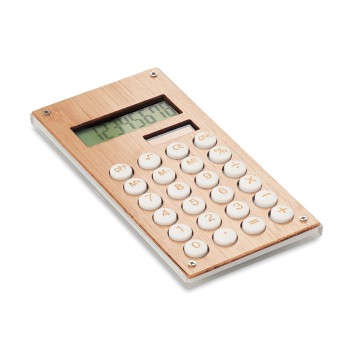 CALCUBAM - Calcolatrice in bamboo