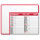 Calendar Pad Edge personalizzabile con calendario 12 mesi e base antiscivolo