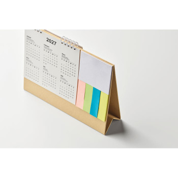 Calendari da tavolo personalizzati con logo - CALENDOO - Calendario da tavolo con memopa