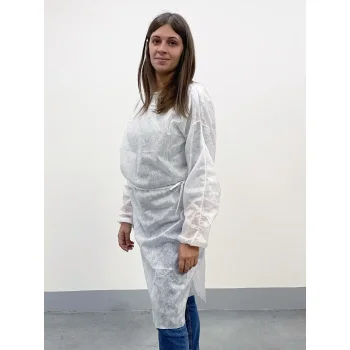 Abbigliamento da Lavoro Personalizzato con Logo - Camice in TNT categ.1^ made in Italy