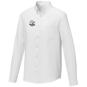 Camicia personalizzata con logo - Camicia da uomo a maniche lunghe Pollux