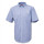 Camicia oxford personalizzabile bianca maniche corte 70% cotone 30% poliestere XL