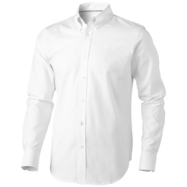 Camicia personalizzata con logo - Camicia oxford Vaillant a manica lunga da uomo
