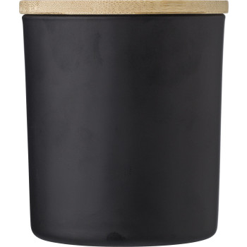 Candela di vetro Lucas | Cera vegetale | 200 g