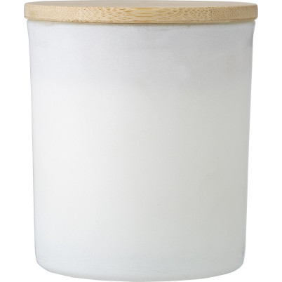 Candela di vetro Lucas | Cera vegetale | 200 g