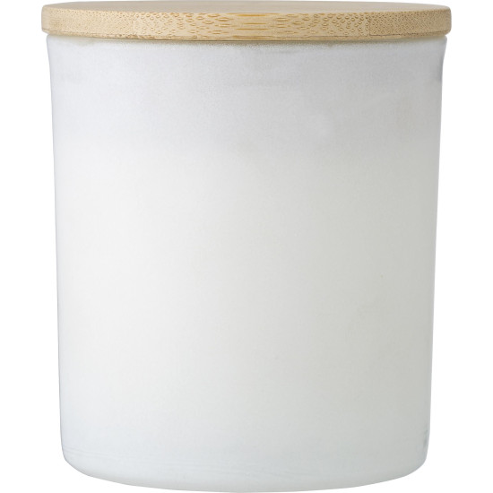Candela di vetro Lucas | Cera vegetale | 200 g