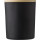Candela personalizzabile Impression in vetro con cera vegetale e coperchio bamboo