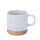 Tazza in ceramica da 350 ml con finitura opaca e base non smaltata