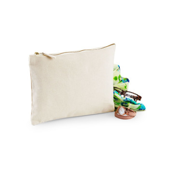 pochette personalizzata con logo - Canvas Accessory Pouch M