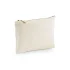 Astuccio in cotone canvas personalizzabile Westford Mill con zip anticato