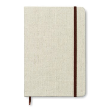 Taccuino quaderno personalizzato con logo - CANVAS - Notebook con cover in canvas