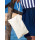 Wristlet pouch personalizzabile Westford Mill in cotone canvas 100%