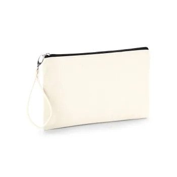 Canvas Wristlet Pouch