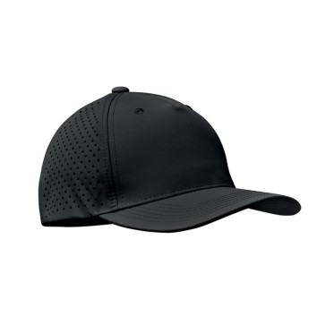 Cappellino da baseball personalizzabile con chiusura regolabile e ventilazione